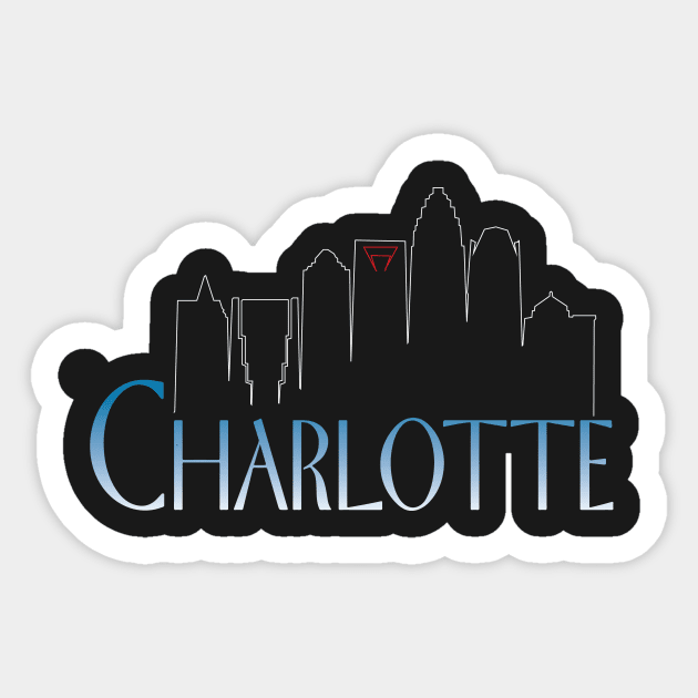 Charlotte Sitcom Sticker by Mikewirthart